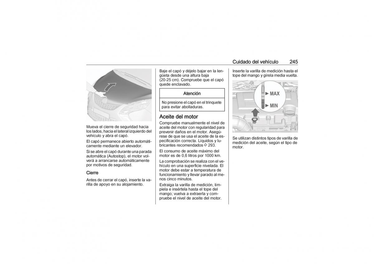 Opel Zafira C Tourer manual del propietario / page 247