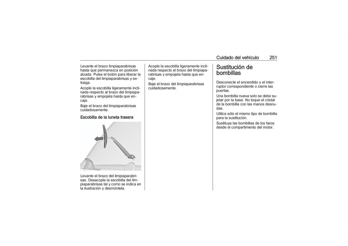 Opel Zafira C Tourer manual del propietario / page 253