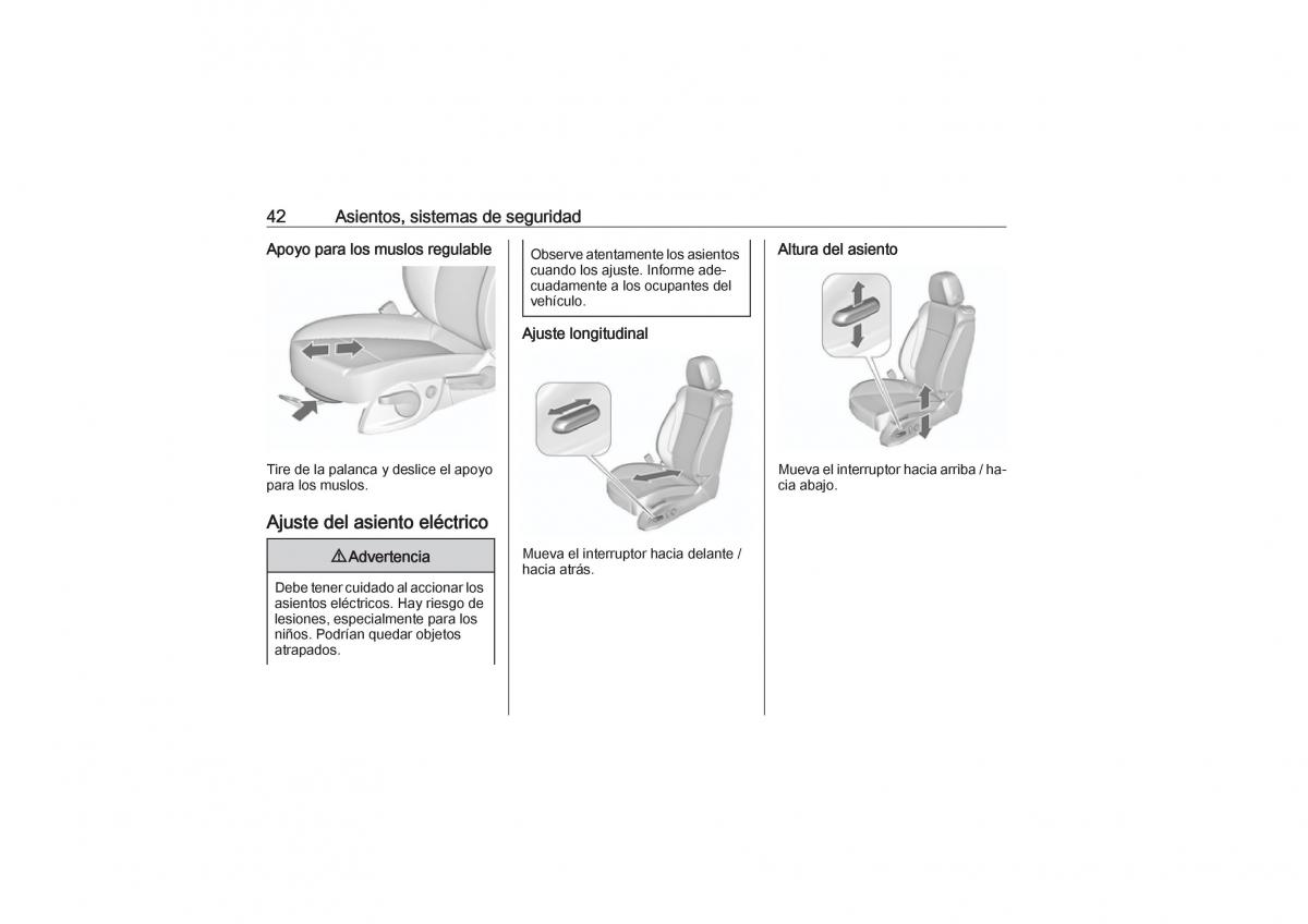 Opel Zafira C Tourer manual del propietario / page 44