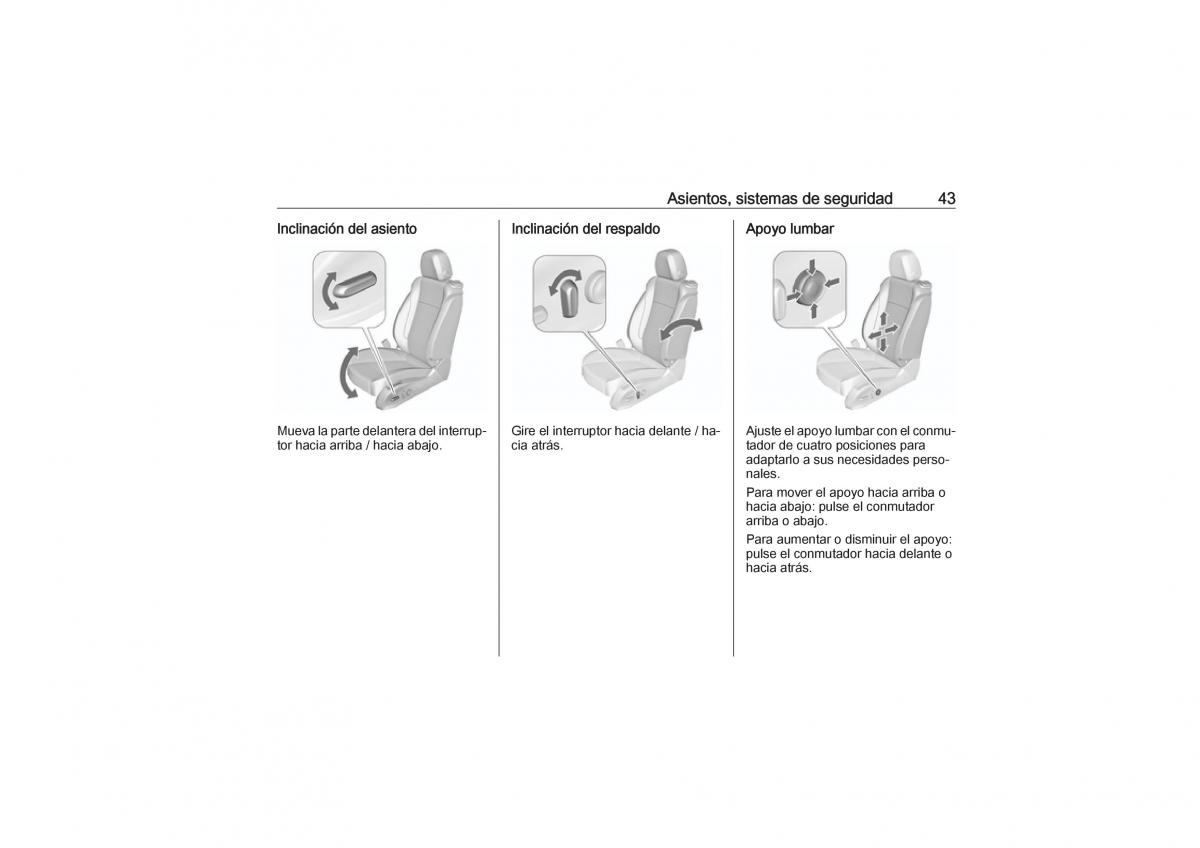 Opel Zafira C Tourer manual del propietario / page 45