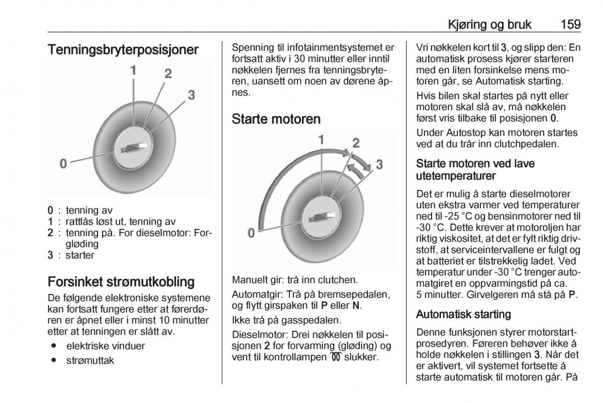 manual  Opel Zafira C Tourer bruksanvisningen / page 161