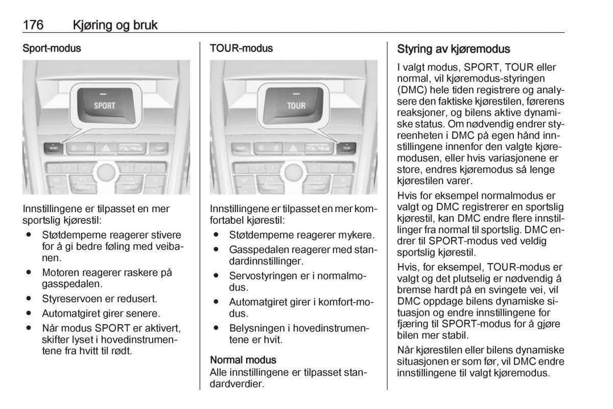 manual  Opel Zafira C Tourer bruksanvisningen / page 178