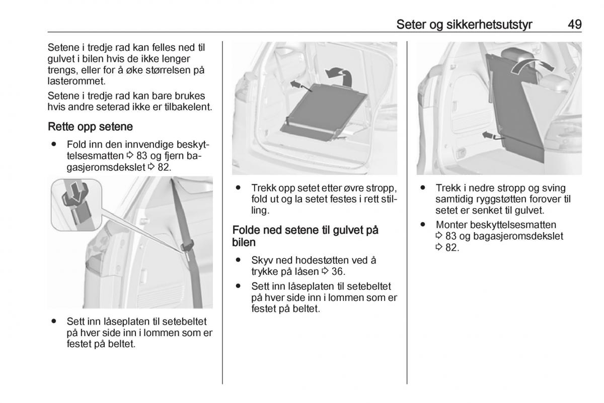 manual  Opel Zafira C Tourer bruksanvisningen / page 51