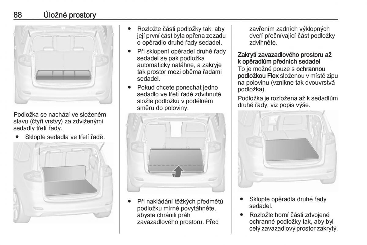 Opel Zafira C FL navod k obsludze / page 90