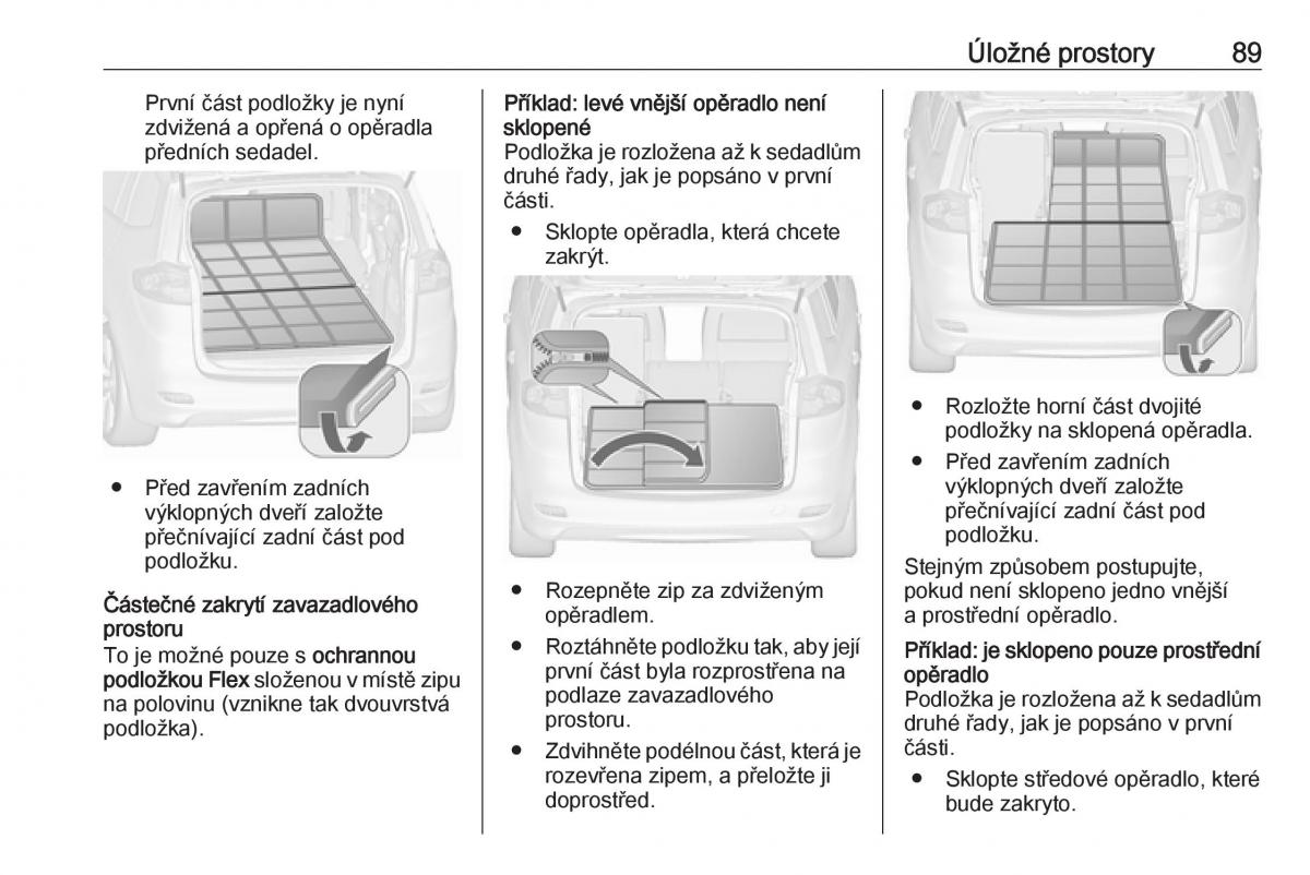 Opel Zafira C FL navod k obsludze / page 91