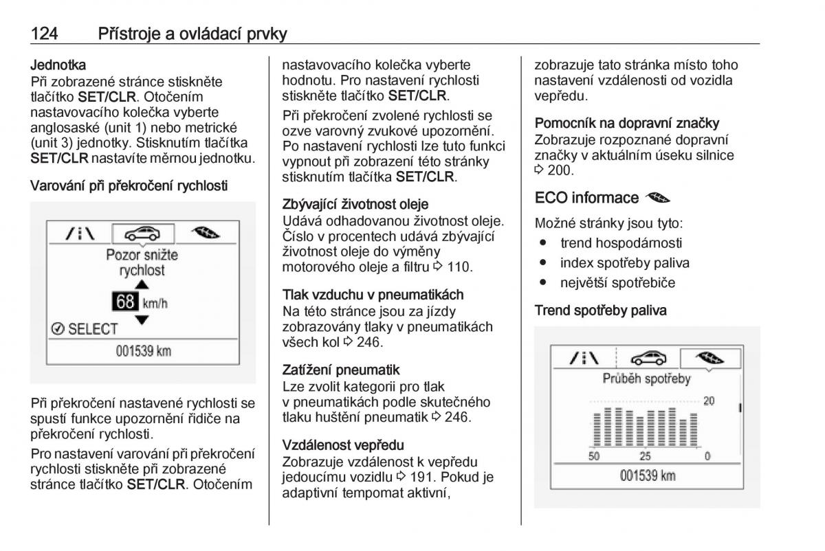 Opel Zafira C FL navod k obsludze / page 126