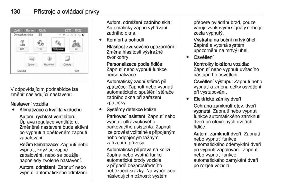 Opel Zafira C FL navod k obsludze / page 132