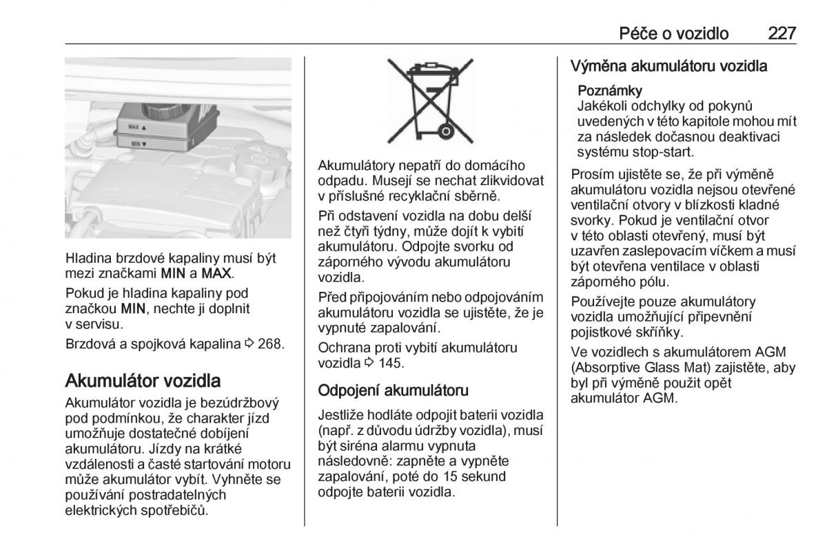 Opel Zafira C FL navod k obsludze / page 229