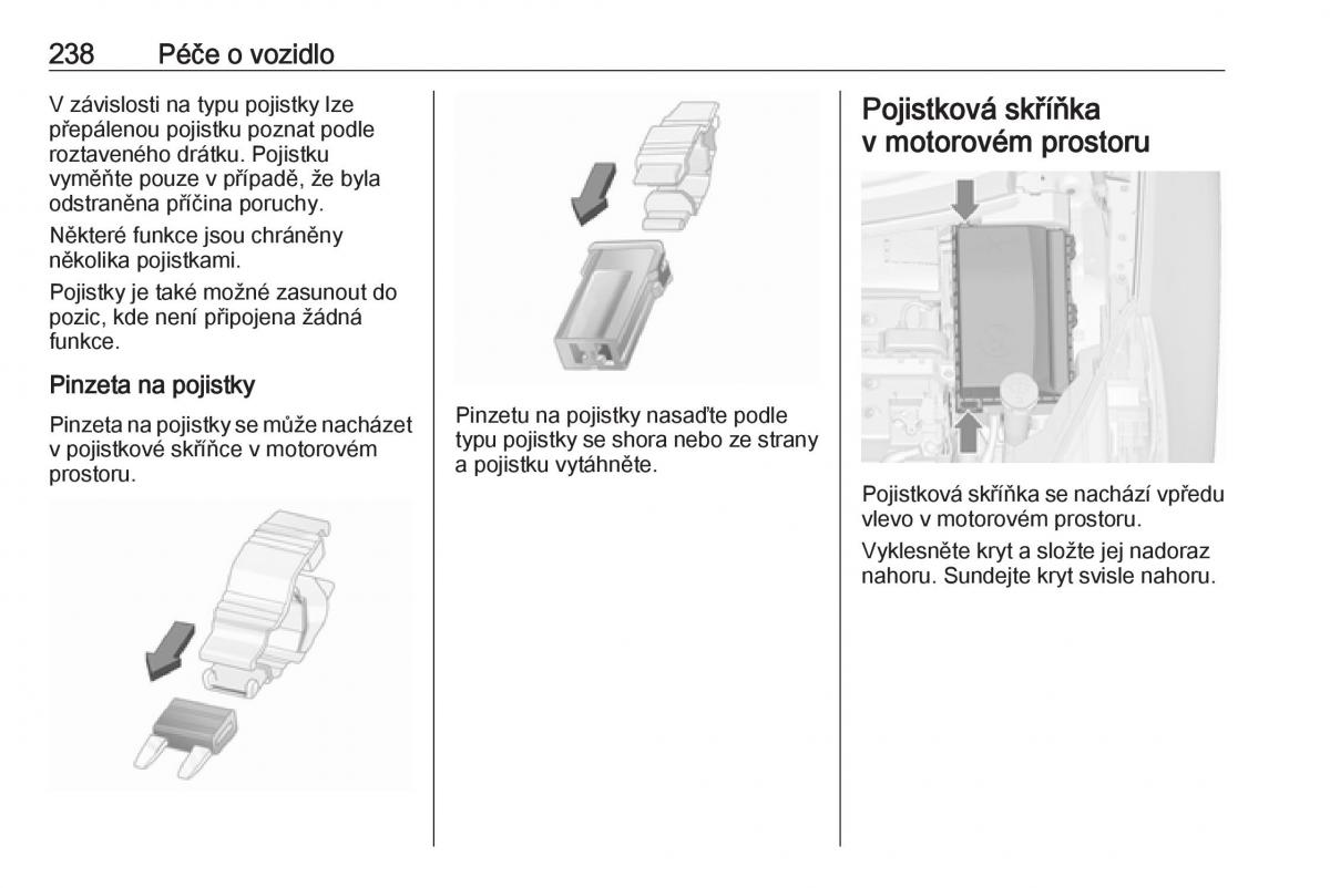 Opel Zafira C FL navod k obsludze / page 240