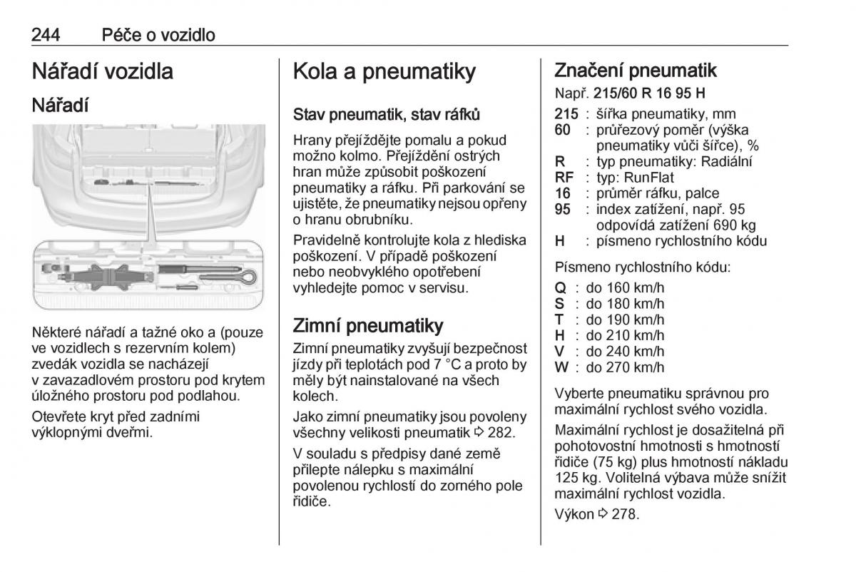 Opel Zafira C FL navod k obsludze / page 246