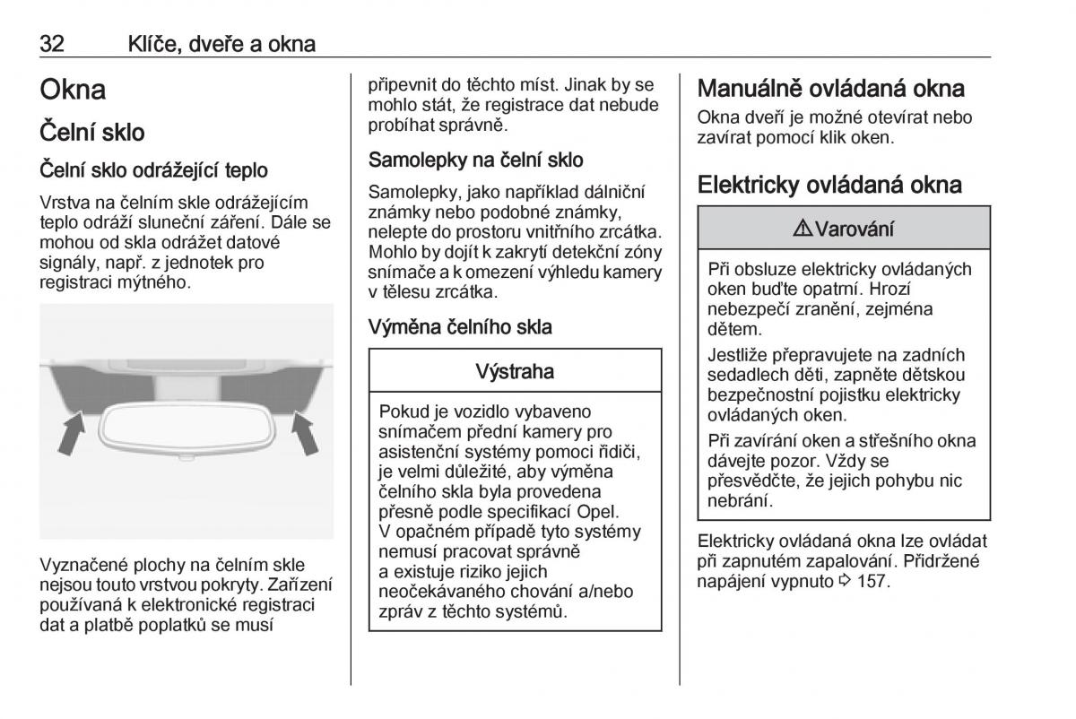 Opel Zafira C FL navod k obsludze / page 34