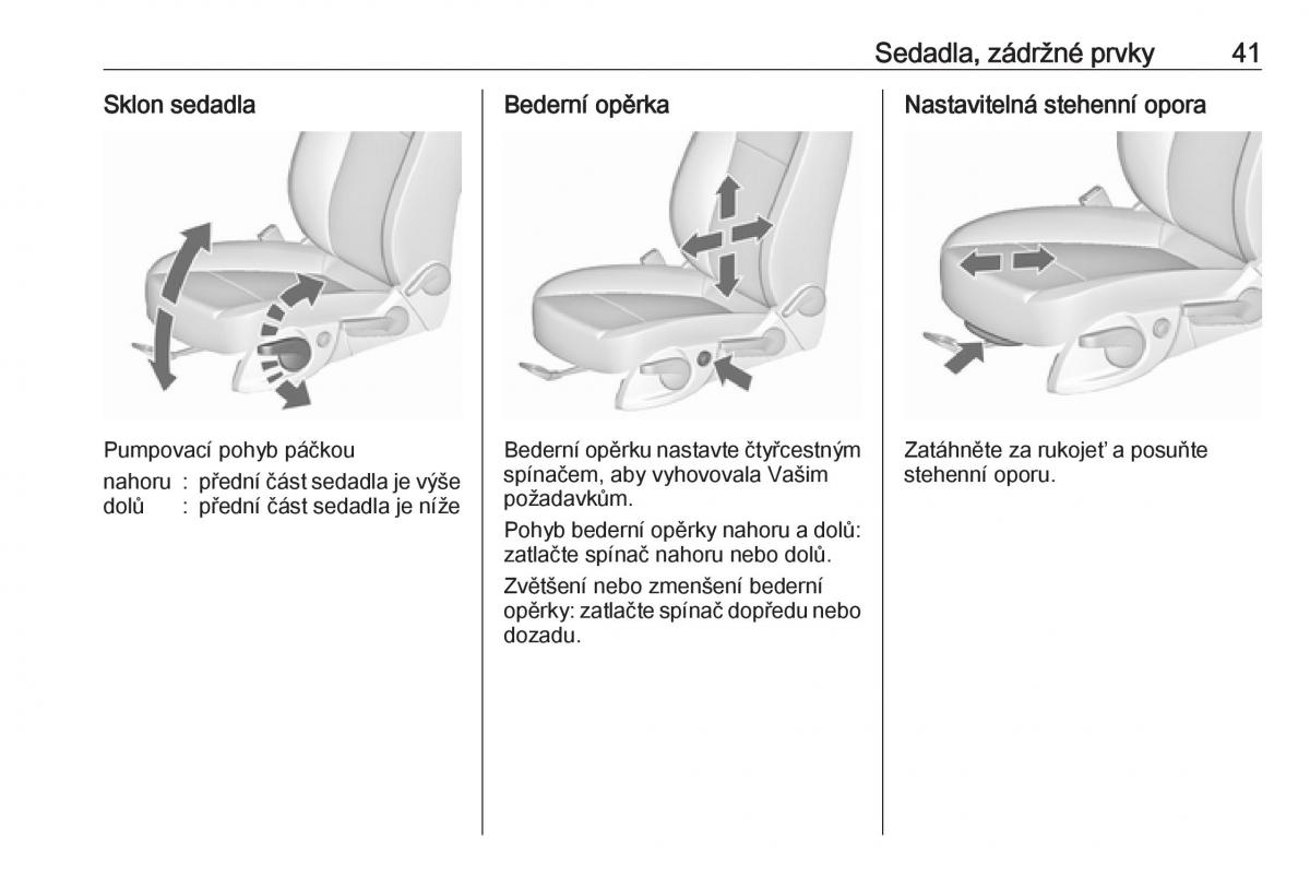 Opel Zafira C FL navod k obsludze / page 43