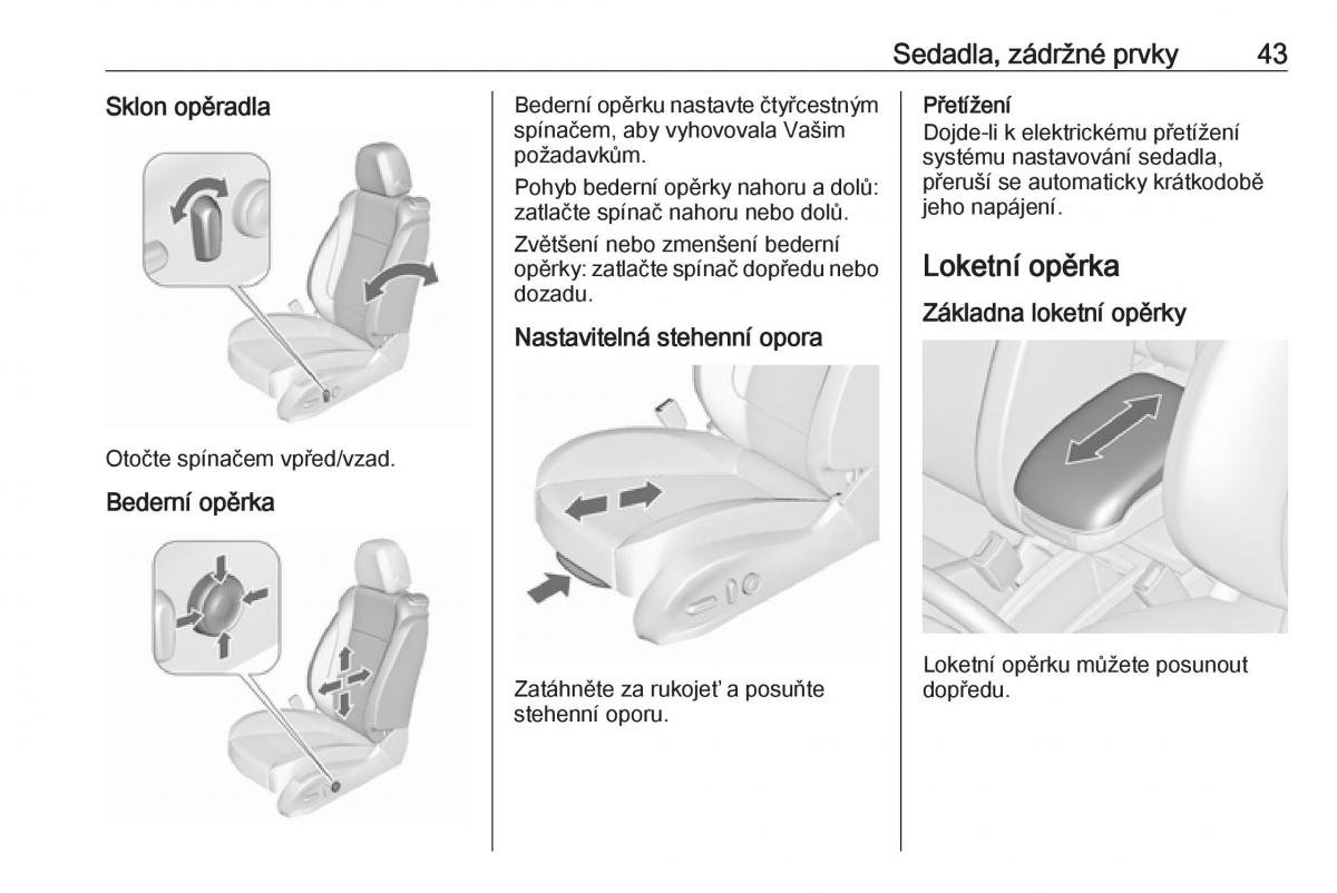 Opel Zafira C FL navod k obsludze / page 45