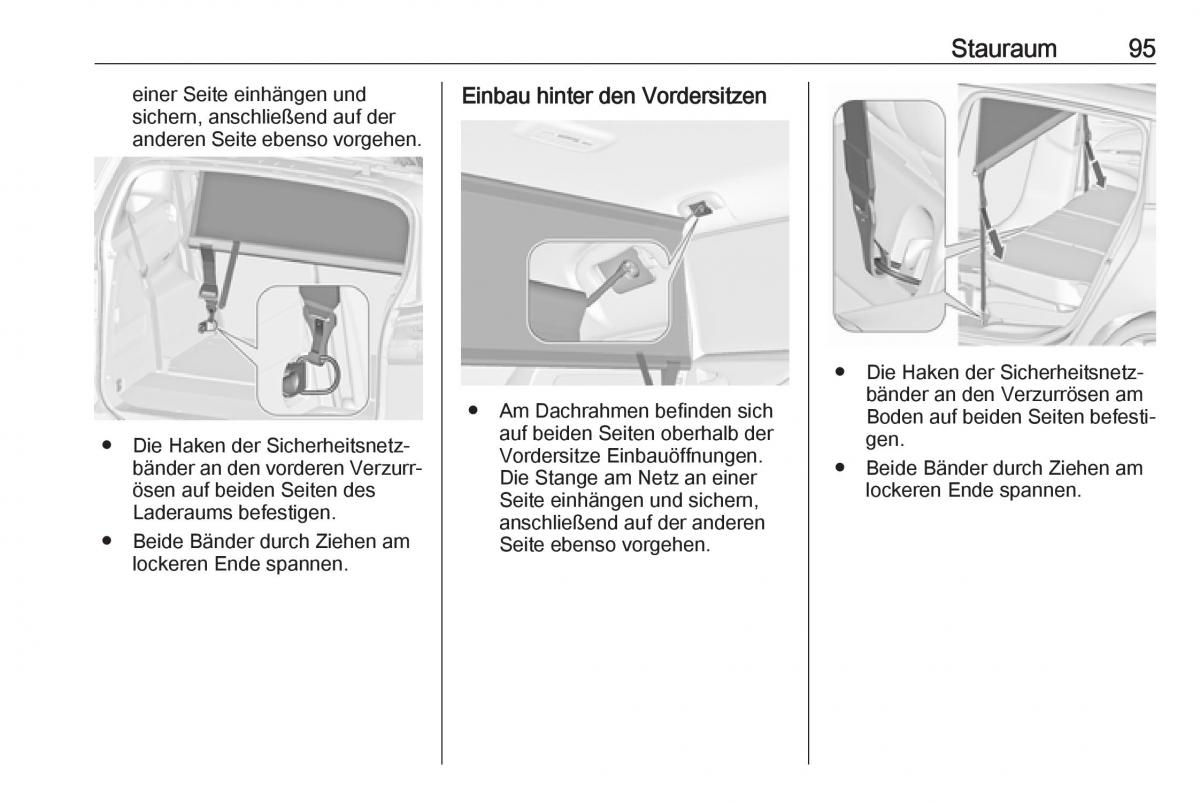 Opel Zafira C FL Handbuch / page 97