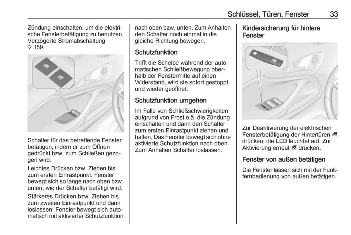 Opel Zafira C FL Handbuch / page 35