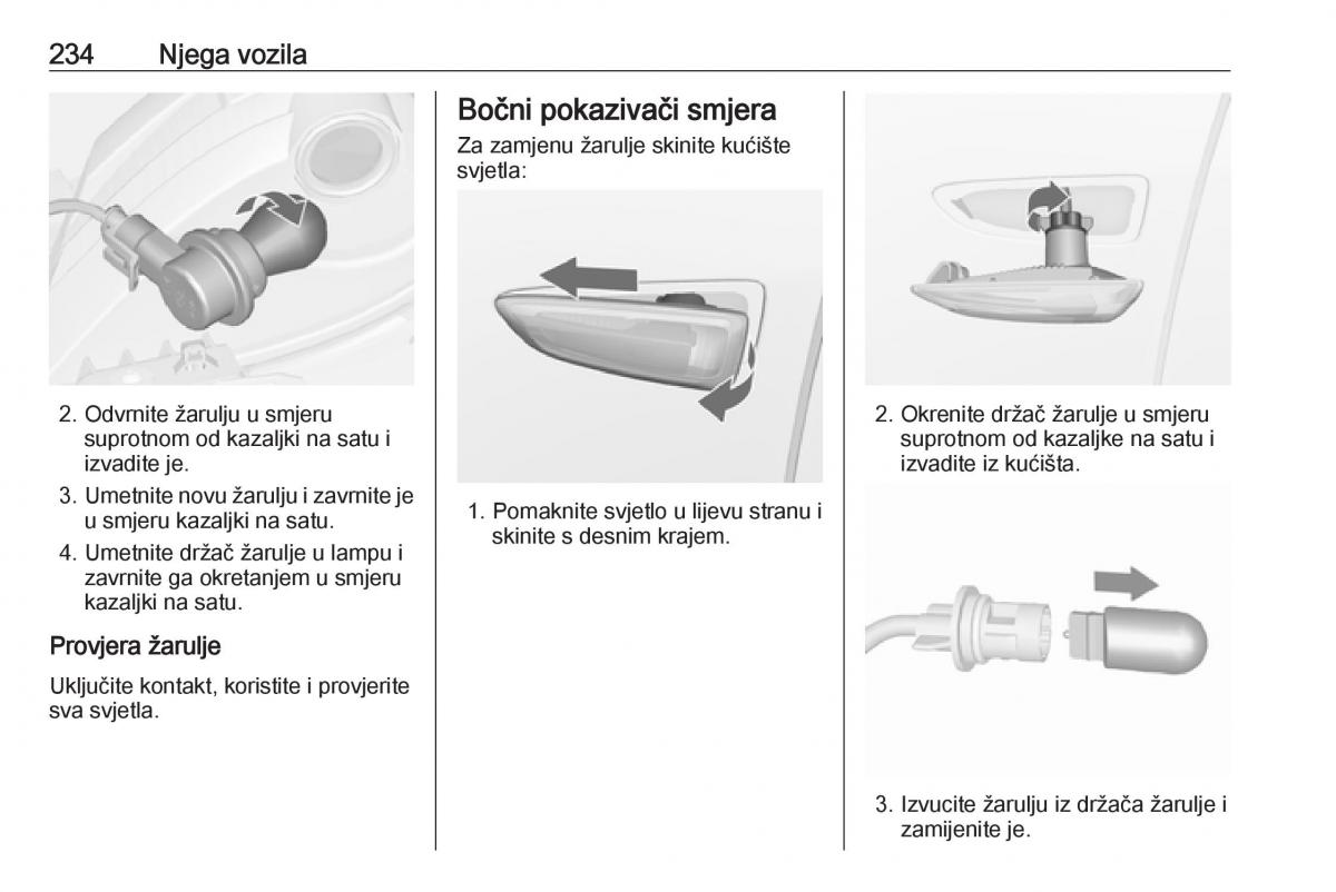 Opel Zafira C FL vlasnicko uputstvo / page 236