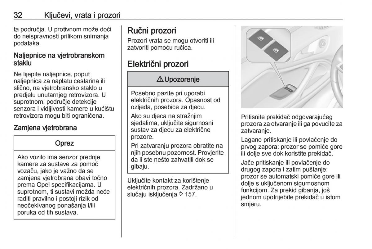 Opel Zafira C FL vlasnicko uputstvo / page 34