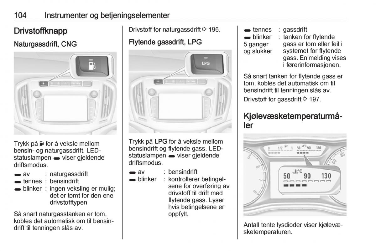 manual  Opel Zafira C FL bruksanvisningen / page 106