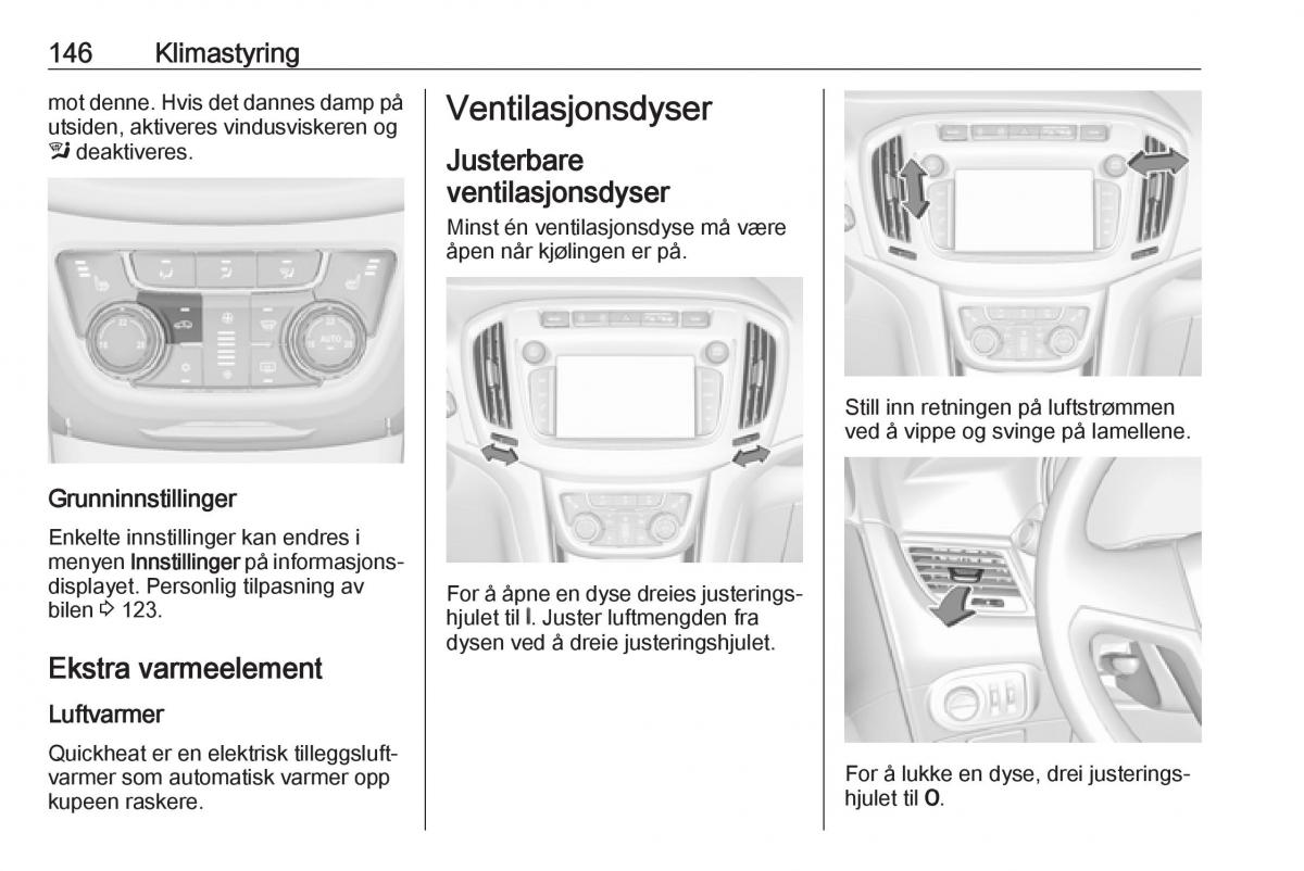 manual  Opel Zafira C FL bruksanvisningen / page 148