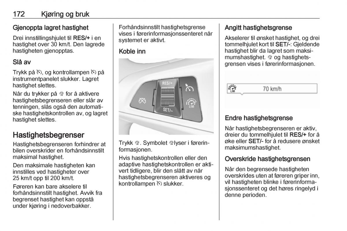 manual  Opel Zafira C FL bruksanvisningen / page 174