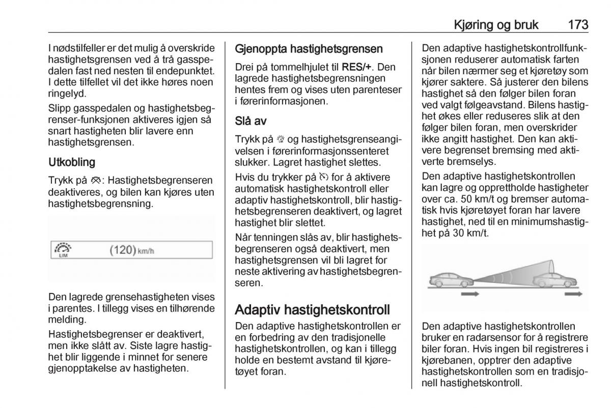 manual  Opel Zafira C FL bruksanvisningen / page 175