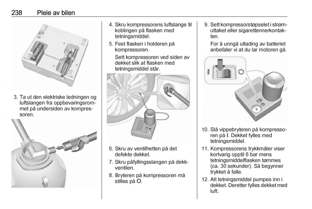 manual  Opel Zafira C FL bruksanvisningen / page 240