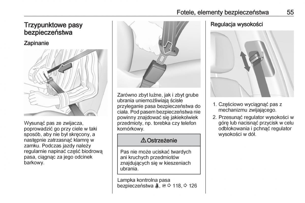 manual  Opel Zafira C FL instrukcja / page 57