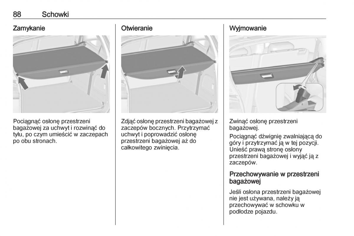 manual  Opel Zafira C FL instrukcja / page 90