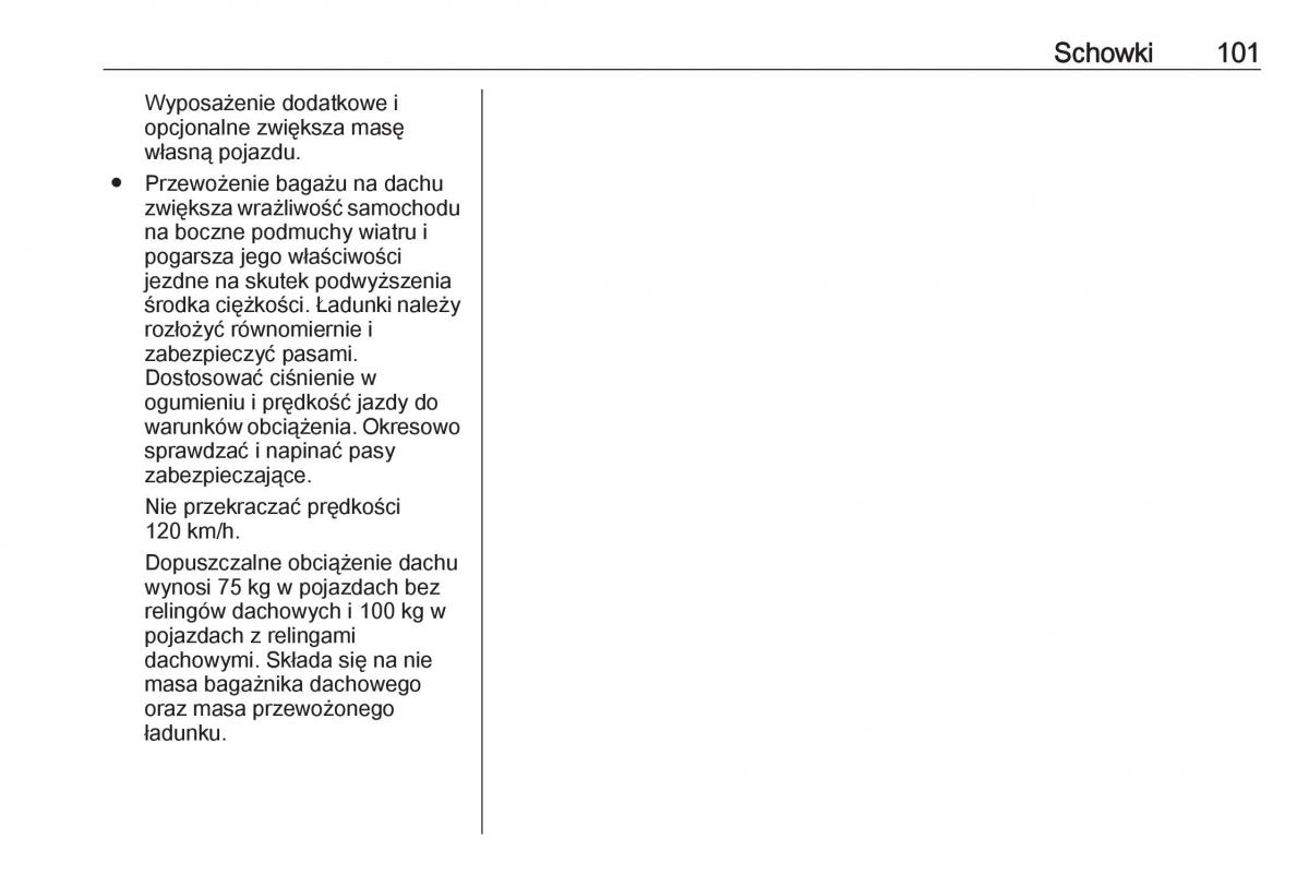 manual  Opel Zafira C FL instrukcja / page 103