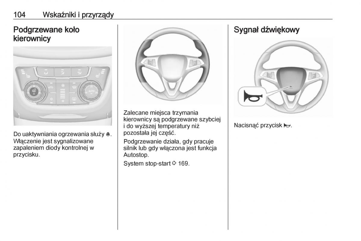 manual  Opel Zafira C FL instrukcja / page 106