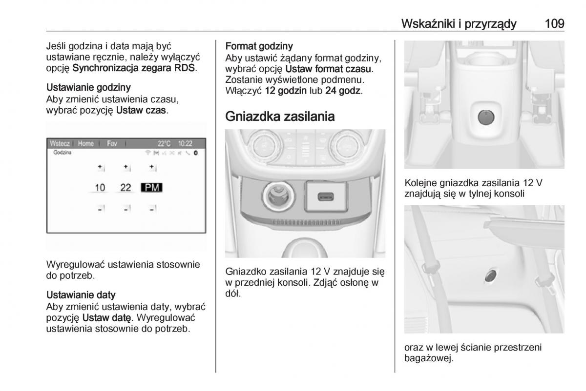 manual  Opel Zafira C FL instrukcja / page 111