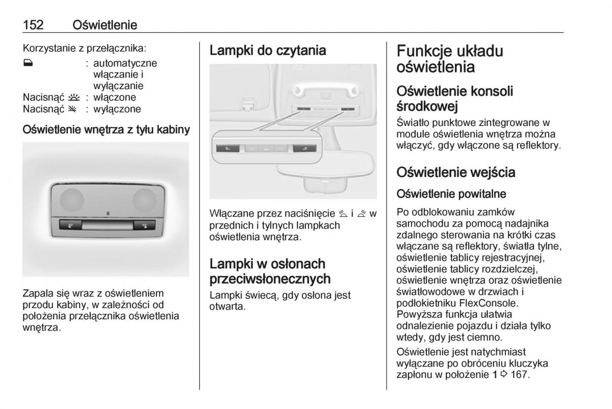 manual  Opel Zafira C FL instrukcja / page 154