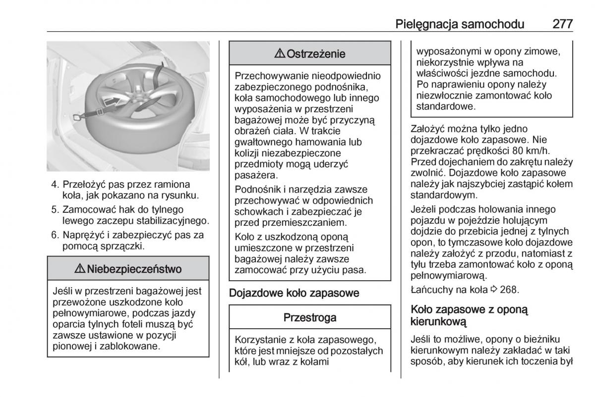 manual  Opel Zafira C FL instrukcja / page 279