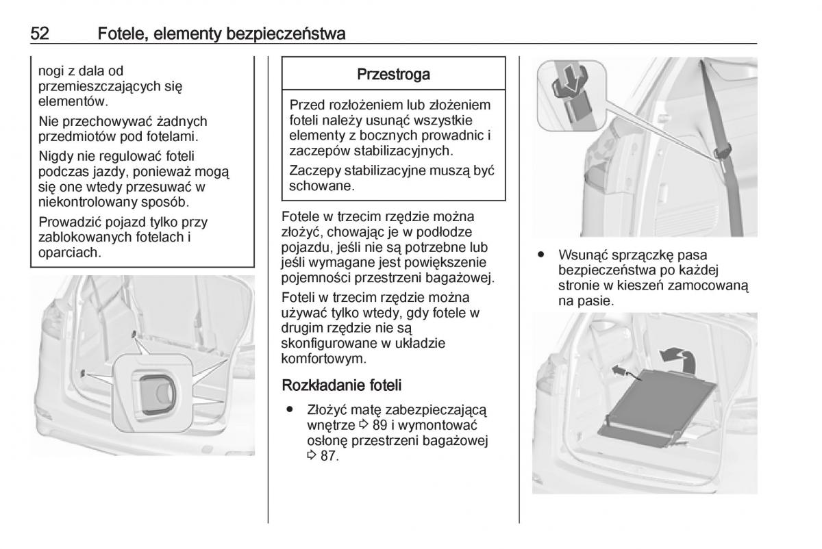 manual  Opel Zafira C FL instrukcja / page 54