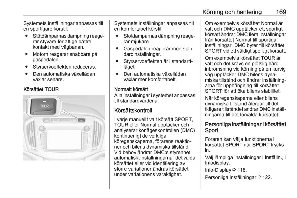 Opel Zafira C FL instruktionsbok / page 171