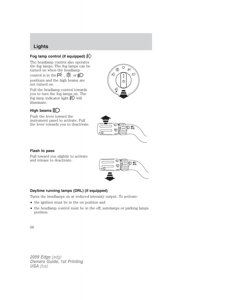 Forde Edge I owners manual / page 56