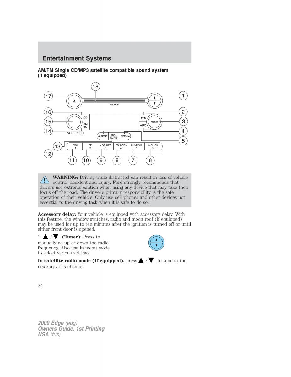 Forde Edge I owners manual / page 24