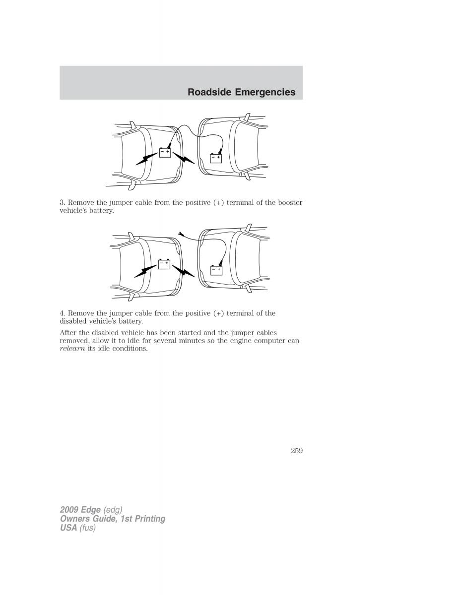 Forde Edge I owners manual / page 259