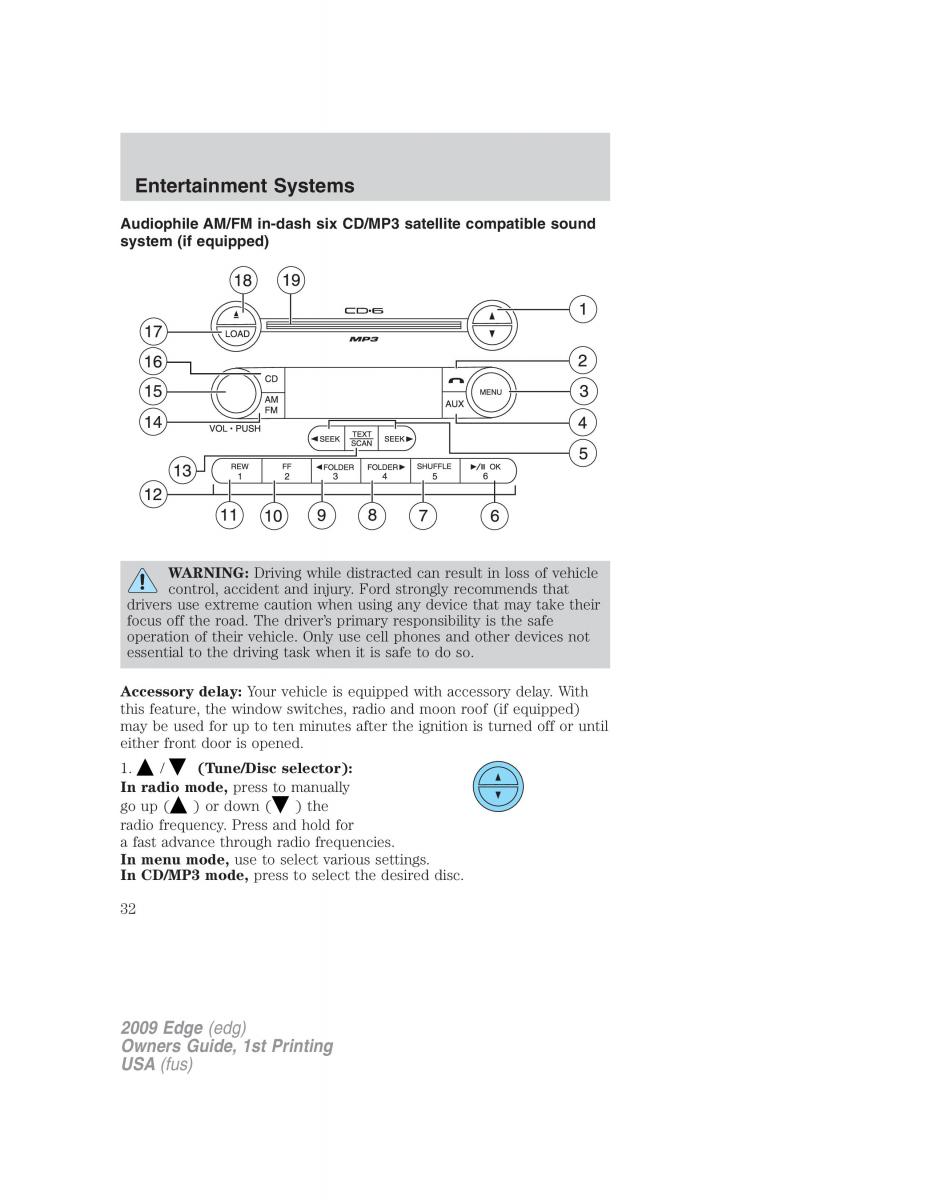 Forde Edge I owners manual / page 32