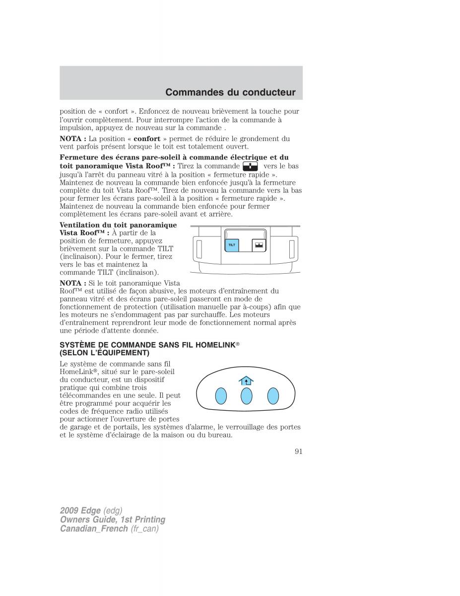 Forde Edge I manuel du proprietaire / page 91