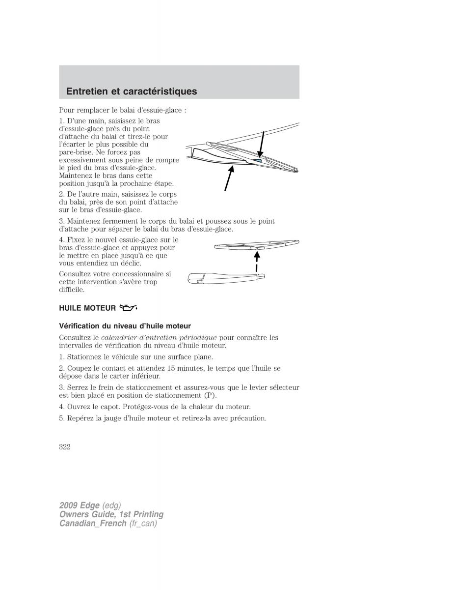 Forde Edge I manuel du proprietaire / page 322