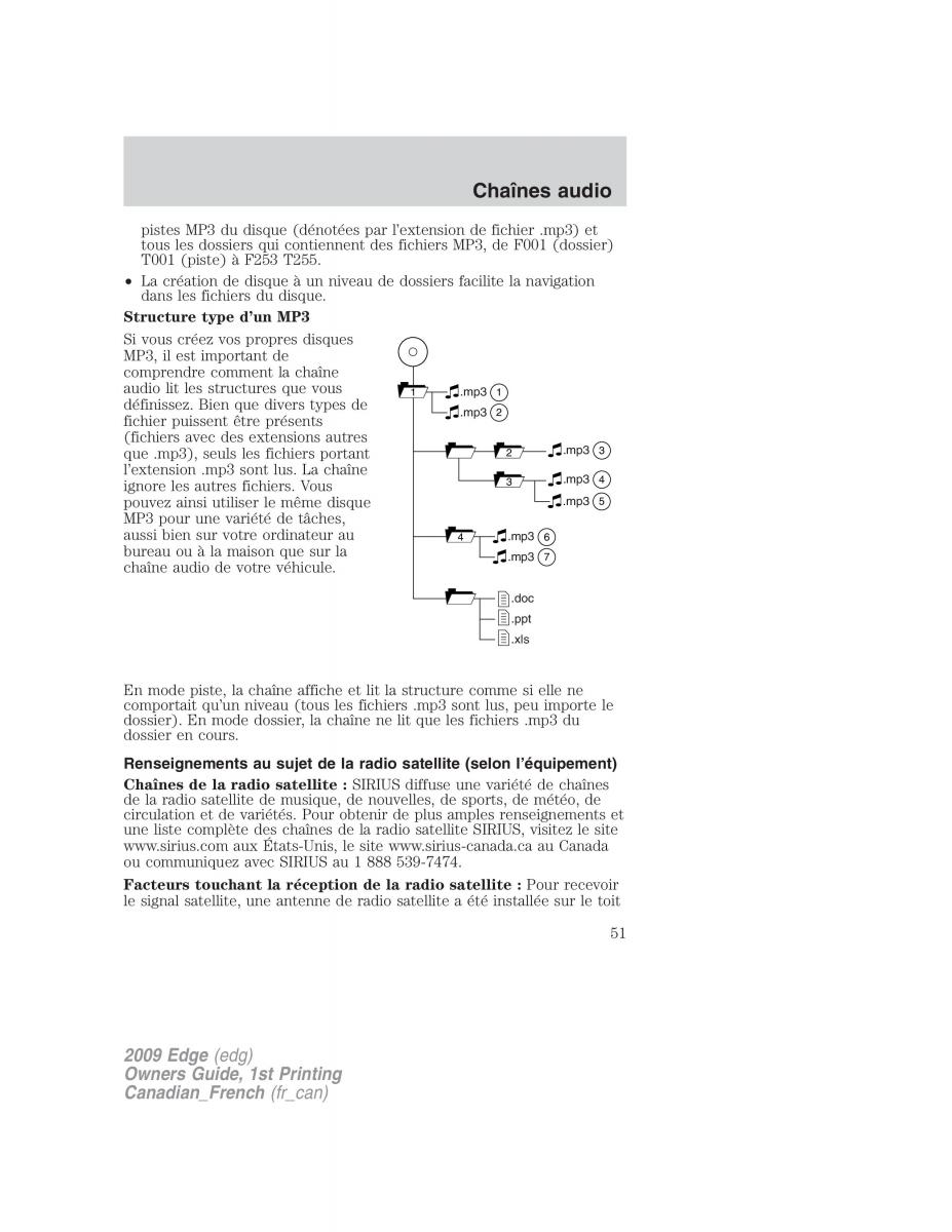 Forde Edge I manuel du proprietaire / page 51