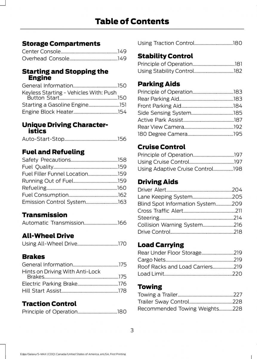 Forde Edge II owners manual / page 6