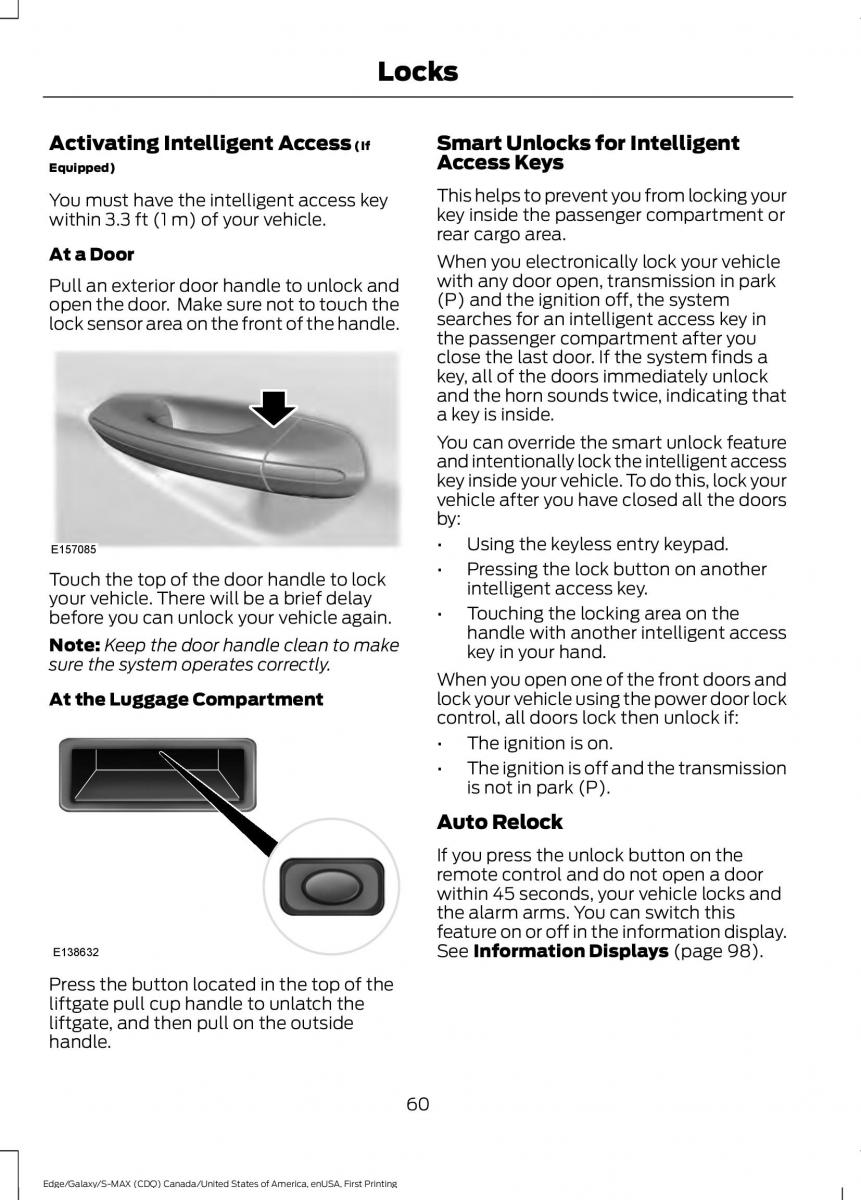 Forde Edge II owners manual / page 63