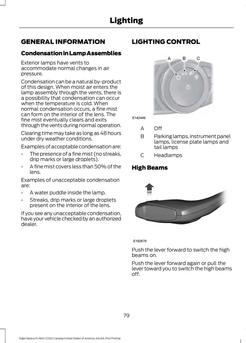 Forde Edge II owners manual / page 82