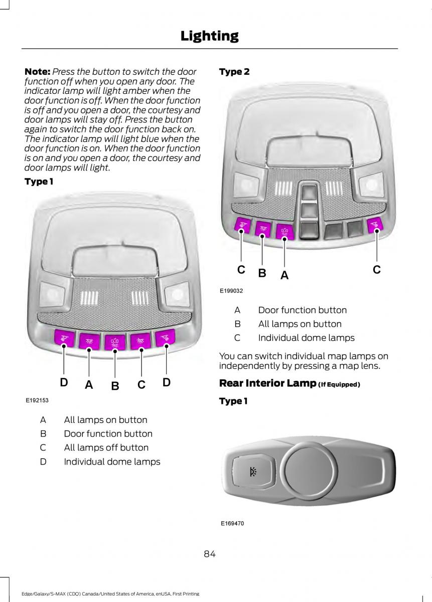 Forde Edge II owners manual / page 87