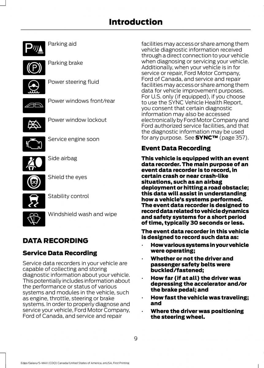 Forde Edge II owners manual / page 12