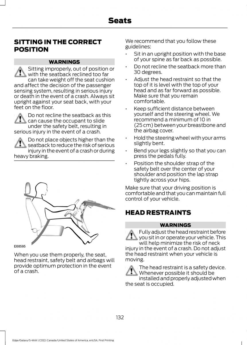 Forde Edge II owners manual / page 135