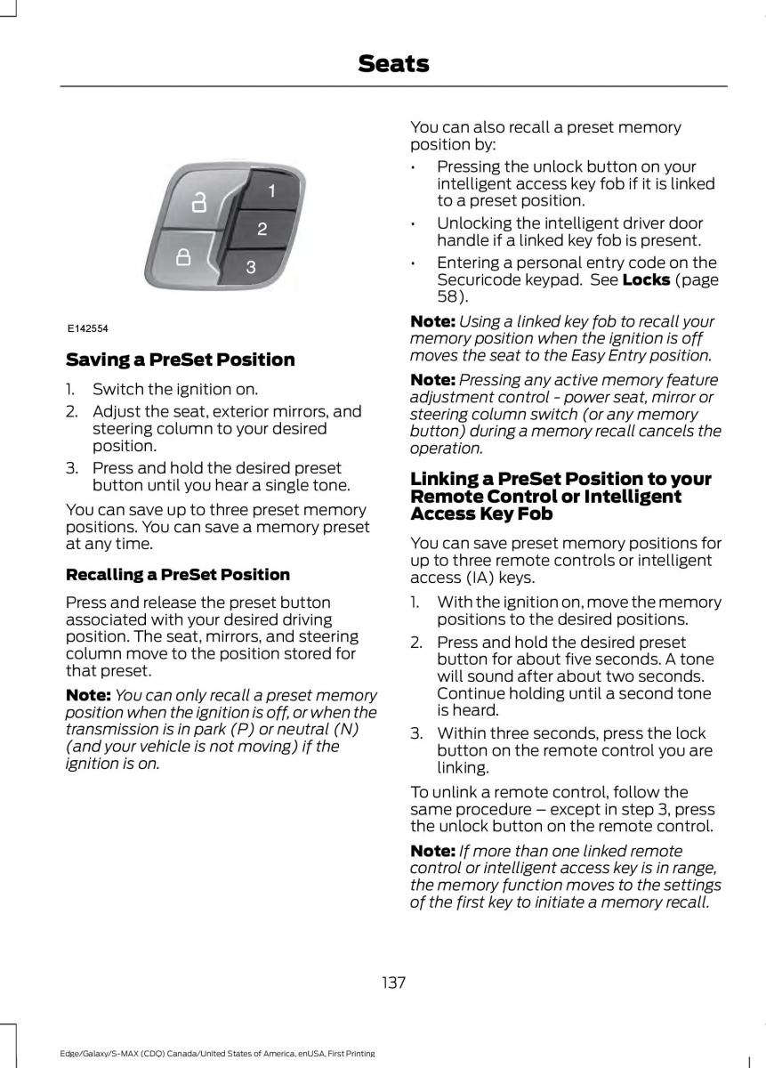 Forde Edge II owners manual / page 140