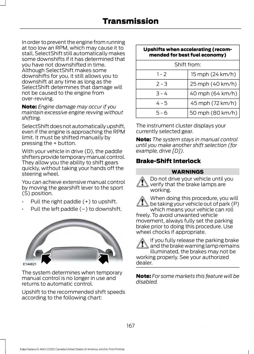 Forde Edge II owners manual / page 170